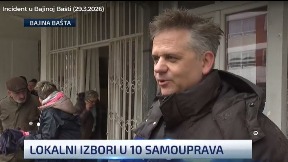 Napad u blizini birališta